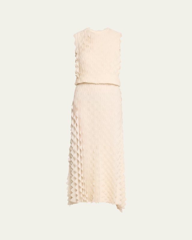 Kaelyn Textured Midi Dress